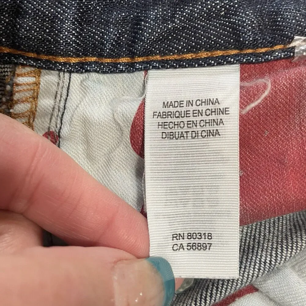 Lucky Brand 221 Original Straight Jeans Men’s Size 30X30 Medium Blue Wash Denim